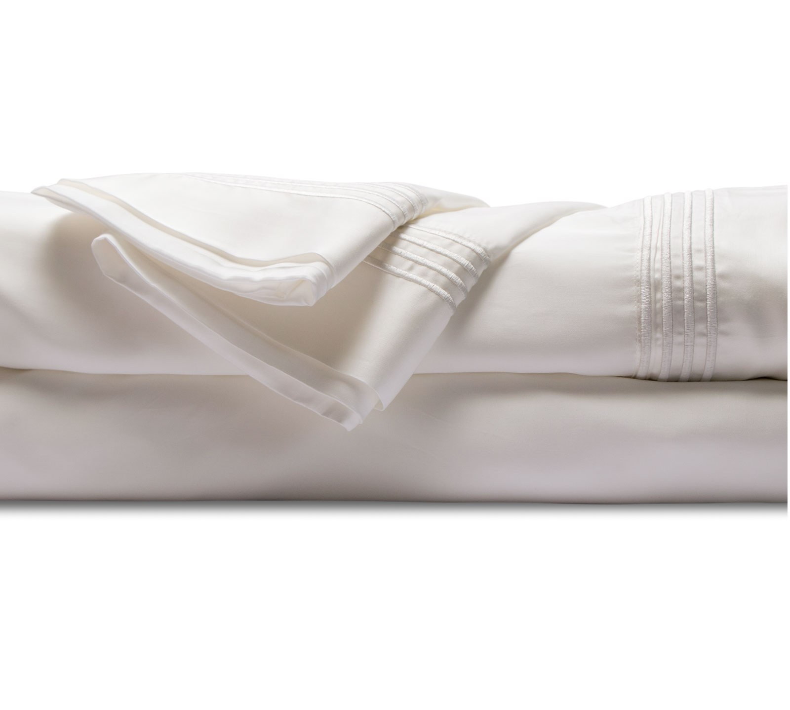 Healthy Sleep Split King Ultra-Tech Advanced Sheet Set | Cream